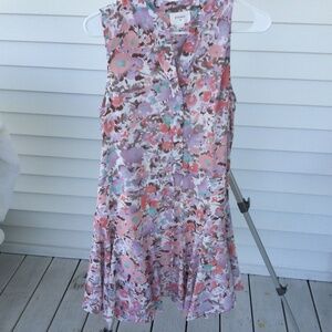 Women’s Everly Sleeveless Feminine, Flowy, Flowered Dress
